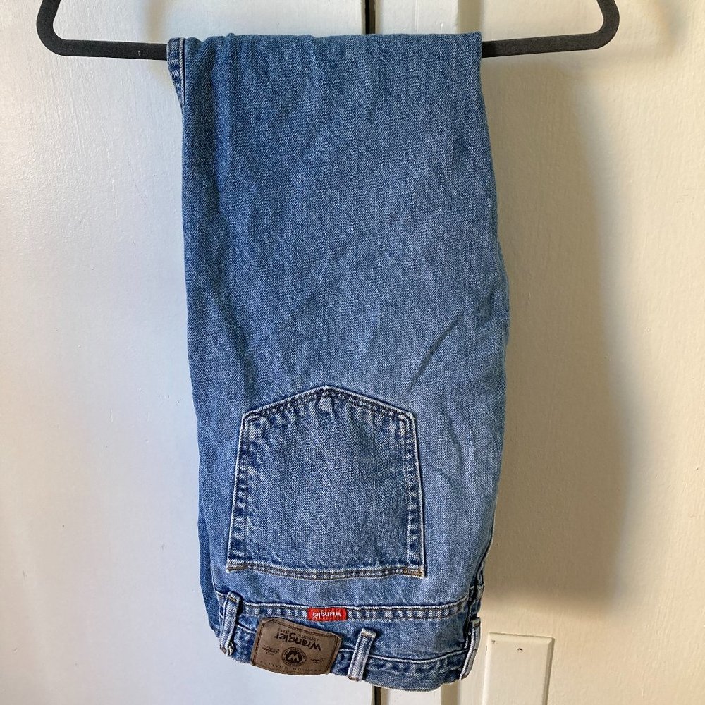 Vintage Wrangler Straight Leg Denim Jeans 38 x 34